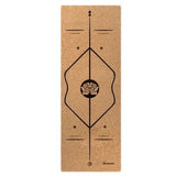 New Cork Natural Rubber Yoga Mat