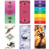 Colorful Rubber Yoga Mat