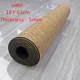 Different designs  cork yoga mat