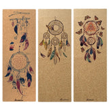 Natural Rubber Cork Yoga Mat